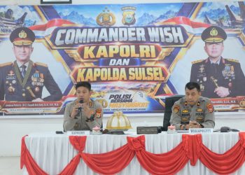 Kapolres Tana Toraja Paparkan Commander Wish Kapolri dan Kapolda Sulsel, Tegaskan Komitmen Polisi Bersama Masyarakat