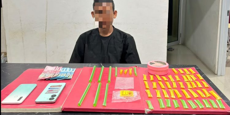 Ungkap 44 Sachet Sabu, Satres Narkoba Polres Luwu Amankan Terduga pengedar di Ponrang Selatan