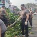 Waka Polres Parepare Pimpin Green Policing di Depan Pelabuhan