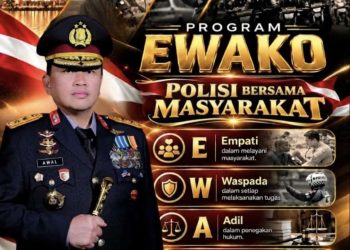 EWAKO! Kapolda Sulsel Gaungkan Semangat Polisi Bersama Masyarakat