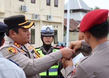 Kapolres Selayar Pimpin Apel Gelar Pasukan Ops Patuh Pallawa, Ini 8 Prioritas Pelanggaran