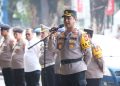 Kapolrestabes Makassar Pimpin Apel Kesiapan Pam Unras Hari Sumpah Pemuda