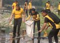 Kapolres Toraja Utara Pimpin Aksi Green Policing di Jembatan Tagari