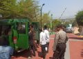 Sat Samapta Polres Parepare Kawal Tahanan untuk Proses Persidangan